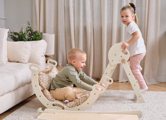 2in1 Montessori-Regal für Kleinkinder – Bücher & Spielzeug